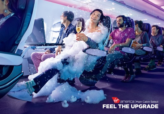 Virgin America "Feel the Upgrade" 